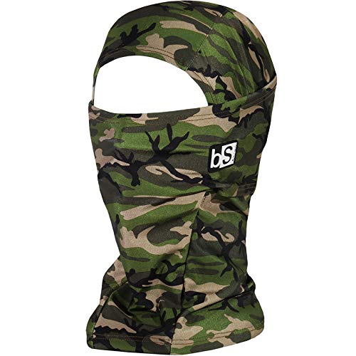 BLACKSTRAP Hood Balaclava Face Mask, Dual Layer Cold Weather Headwear for Men and Women (Crimson)