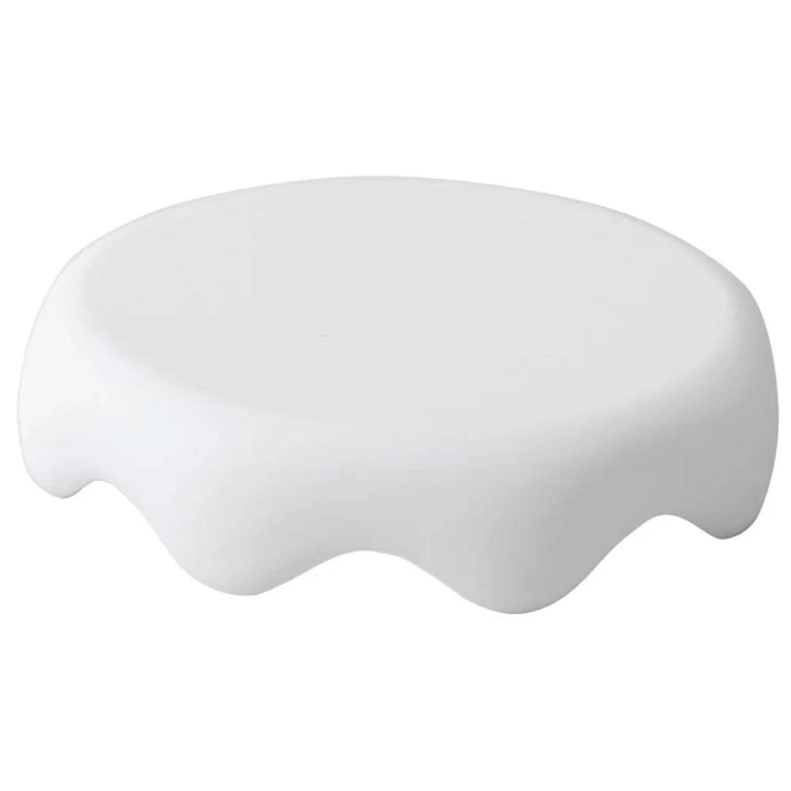 Silicone Anti-dust Cup Cover, Silicone Mug Lid 5 Pcs Multicolor Reusable Cup Cover(White-8cm)