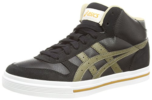 ASICS Aaron MT, Baskets Basses Mixte, Noir (Black/Olive 9086), 46 EU