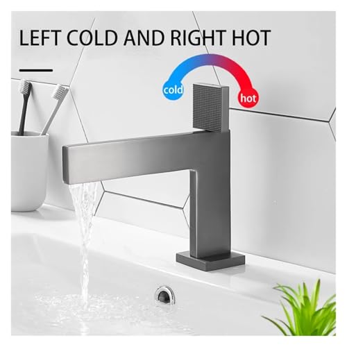 Mitigeur cascade eau chaude eau froide robinet laiton chromé - 2