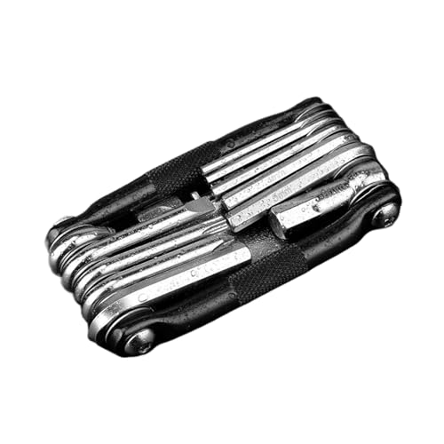 Herramienta Reparación Bicicleta - | Kit Portátil Acero | Llave Allen, Tronchacadenas, Destornillador & Separador | Herramientas Compactas Mantenimiento Bicis Carretera, Montaña & Urbanas,