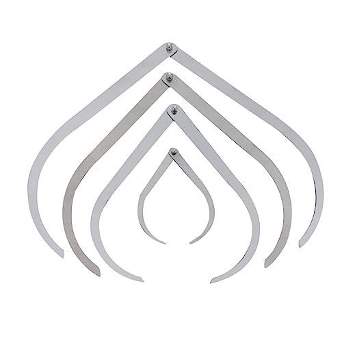 Calibrador acero inoxidable 12" 10" 8" 4" miniatura 2