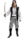 Funidelia | Disfraz de Pirata a Rayas - Colección Blanca y Negra...