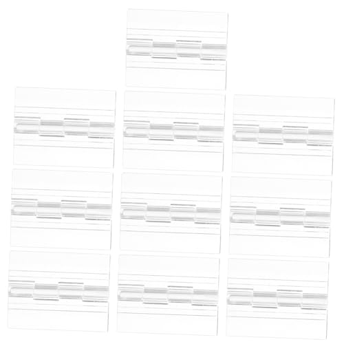 OKUMEYR Butt Hinges for Cabinet Doors Folding Door Hinges Acrylic for Table Mini