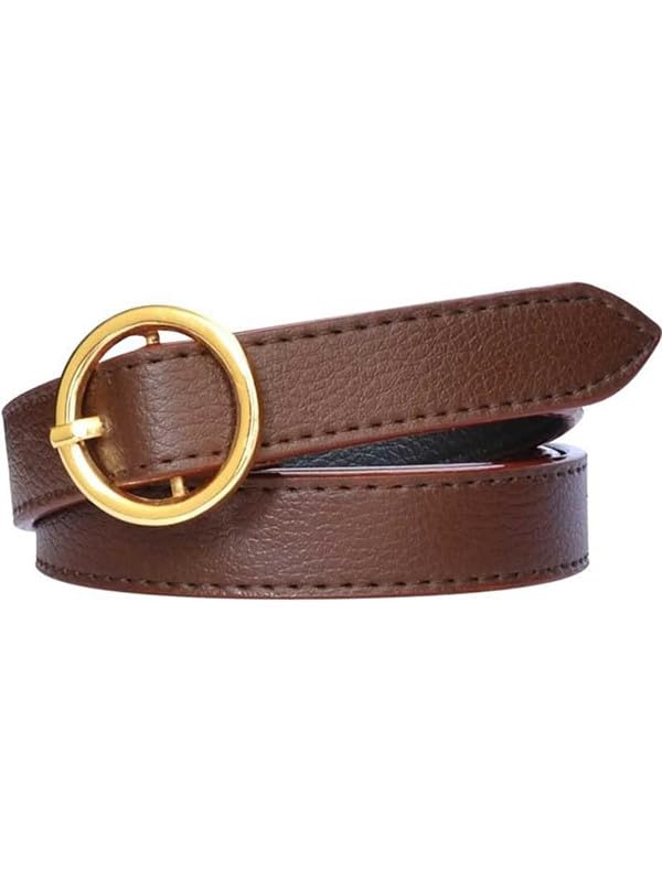 CH Brown Women’s Casual Faux...