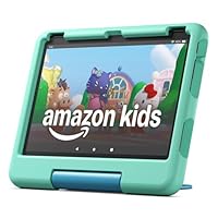 Amazon Fire HD 10 Kids tablet (newest gen) | ages 3–7, includes ads-free books, games, apps and videos that children love, 10.1\" brilliant screen, parental controls, 2-year worry-free guarantee, 32 GB