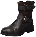  Buffalo London Damen 30933 JAMATA Suede Biker Boots, Braun (Castanho 01), 40 EU