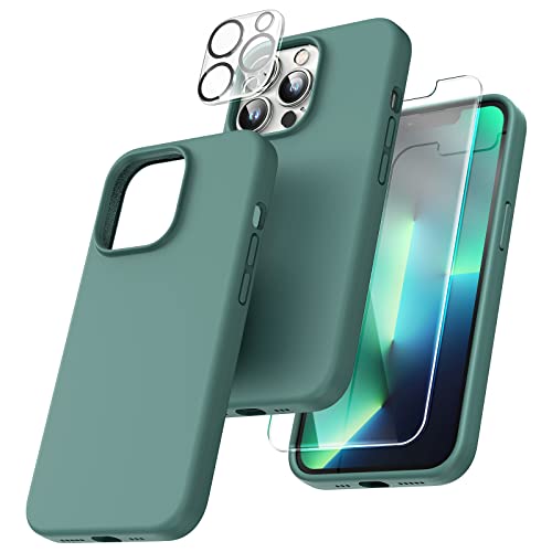 TOCOL Silicone for iPhone 13 Pro Case 6.1-Inch