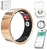 Anillo inteligente Luxelle monitor de fitness con monitor de sueño, frecuencia cardíaca, oxígeno en sangre, contador de pasos, 128 modos deportivos, resistente al agua IP68, carga magnética, compatible con iOS y Android 2