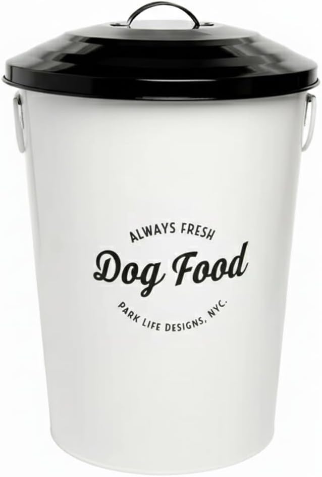 Park Life Designs Medium Food Storage Bin | Andreas (White)