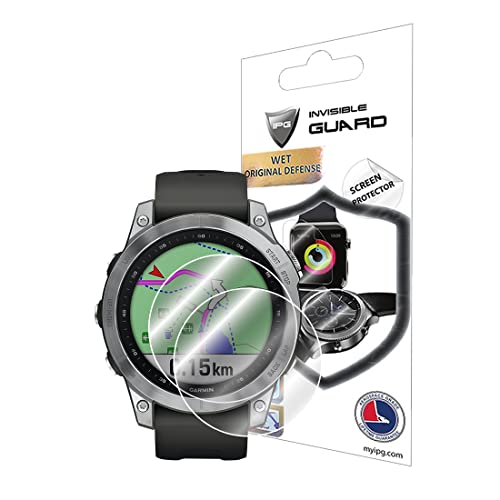 IPG for Garmin Tactix Delta Solar Tactical Hydrogel Screen Protector (2 Units) Invisible HD Clear Film Anti Scratch Guard-Smooth/Self-Healing/Bubble for TactixDelta