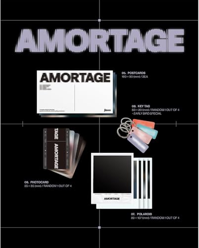 Mini album JI-SOO Amortage Édition Exclusive Objet de Collection - 5
