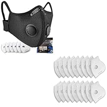BASE CAMP Dust Mask Bundle with 18 Filters