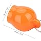 EVTSCAN Tauchmundstück Tauchen Silikon Mundstück Staubdichte Abdeckung Schutzkappe Tauchzubehör(Orange)