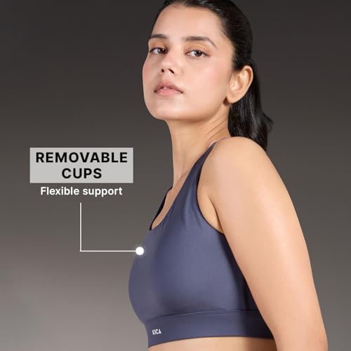 Image of Kica Luxe Crostini Full Coverage and High-Impact Sports Bra for Gym