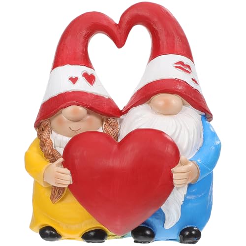 Garden Couple Ornaments Outdoor Ornament Wedding Decor Resin Crafts Dwarf Statue Gnome Lawn Statue Santa Gnome s Garden s s Decorations