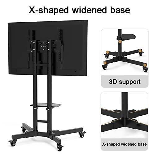 Soporte móvil para TV 32-60 pulgadas, base con ruedas miniatura 5