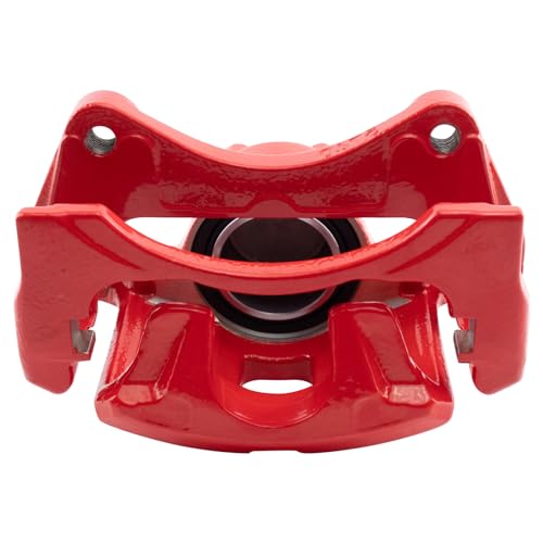 Image of TRQ Performance Front and Rear Brake Caliper Set Coated Brackets Compatible with 2011-2014 Chrysler 200 2007-2010 Sebring 2008-2014 Dodge Avenger 2007-2012 Caliber 2007-2017 Jeep Compass Patriot