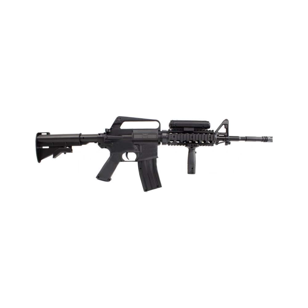 Well - Replica Airsoft Spring - M16A4 Style M4 RIS 0,5 Joule con Accessori