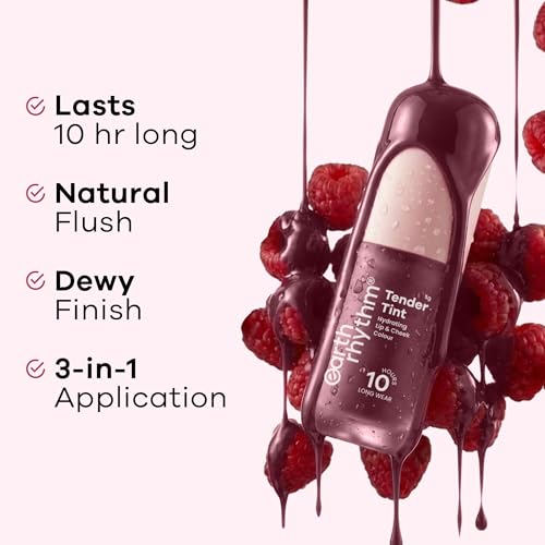 Image of Earth Rhythm Tender Tint for Lip & Cheek with Pure Plant Pigments 10 H Stay - Brandy Bold