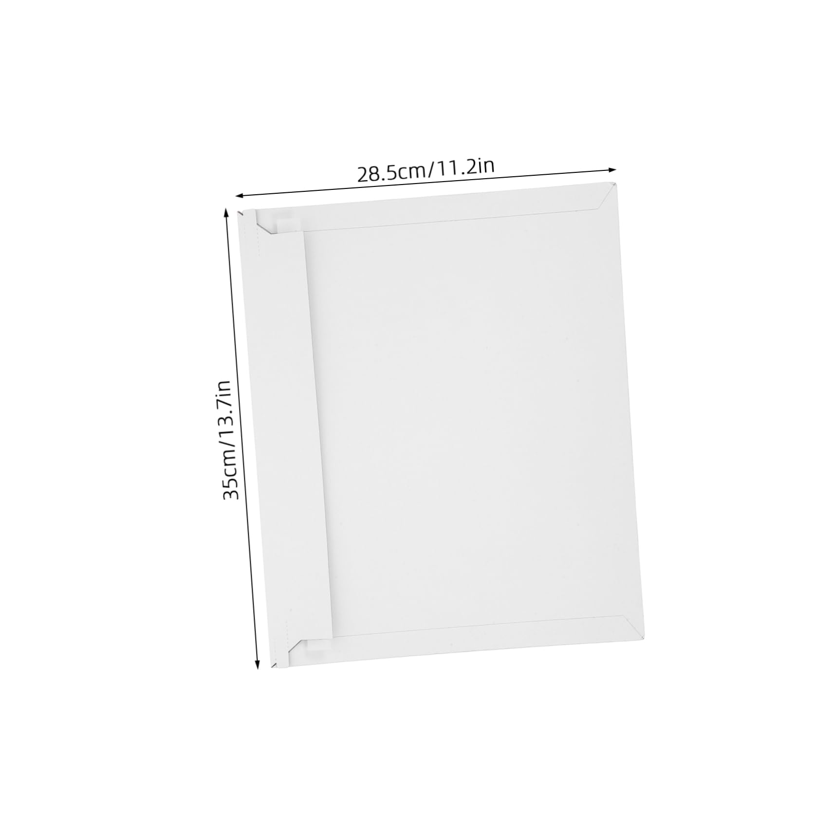 Artibetter 20pièces Enveloppes Expédition Rigides pour Documents Enveloppes Plates avec Rabat Auto-adhésif pour Photos Magazines Reproductions Art et Dossiers