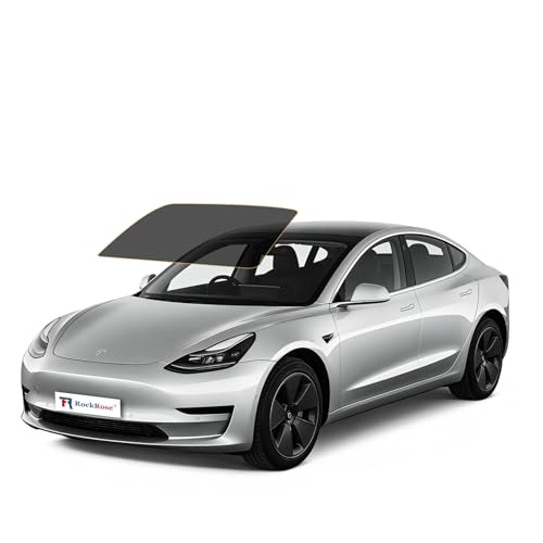 RockRose Precut Nano Ceramic Window Tint Kit for Cars, Trucks, SUVs - Customizable VLT 5% 15% 20% 35% 50% 70%, Car Window Tint, Automotive DIY Tint Film (Front Windshield)