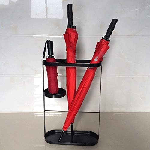 Iron Art Fall to The Ground Barrel European Family Expenses Umbrella Stand Umbrella Stands,Home Garden(E)