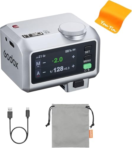 GODOX IT30PRON iT30Pro-N IT30PRO N TTL Kamerablitz&Drahtloser Blitzauslöser, 2.4GHz HSS 1/8000S, Eingebauter Diffusor, 560 Blitzen Full-Color Touchscreen, GODOX Mini Blitz Blitzgeräte für Nikon Kamera