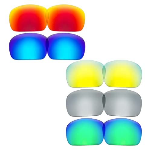 Lentilles pour Oakley Badman : packs de 5 couleurs de remplacement