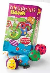 Curiosity Kits Cash Caterpillar Bank