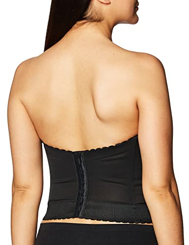Goddess Women's Lace Bustier Bra, Black, 38Dd #TOP1