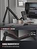 FIFINE Mic Boom Arm, Microphone Stand with Cable Management Channel, Fully Adjustable, Heavy Duty Metal Mic Stand with Desk Mount Clamp for Podcast Recording Home Office-BM66 #3