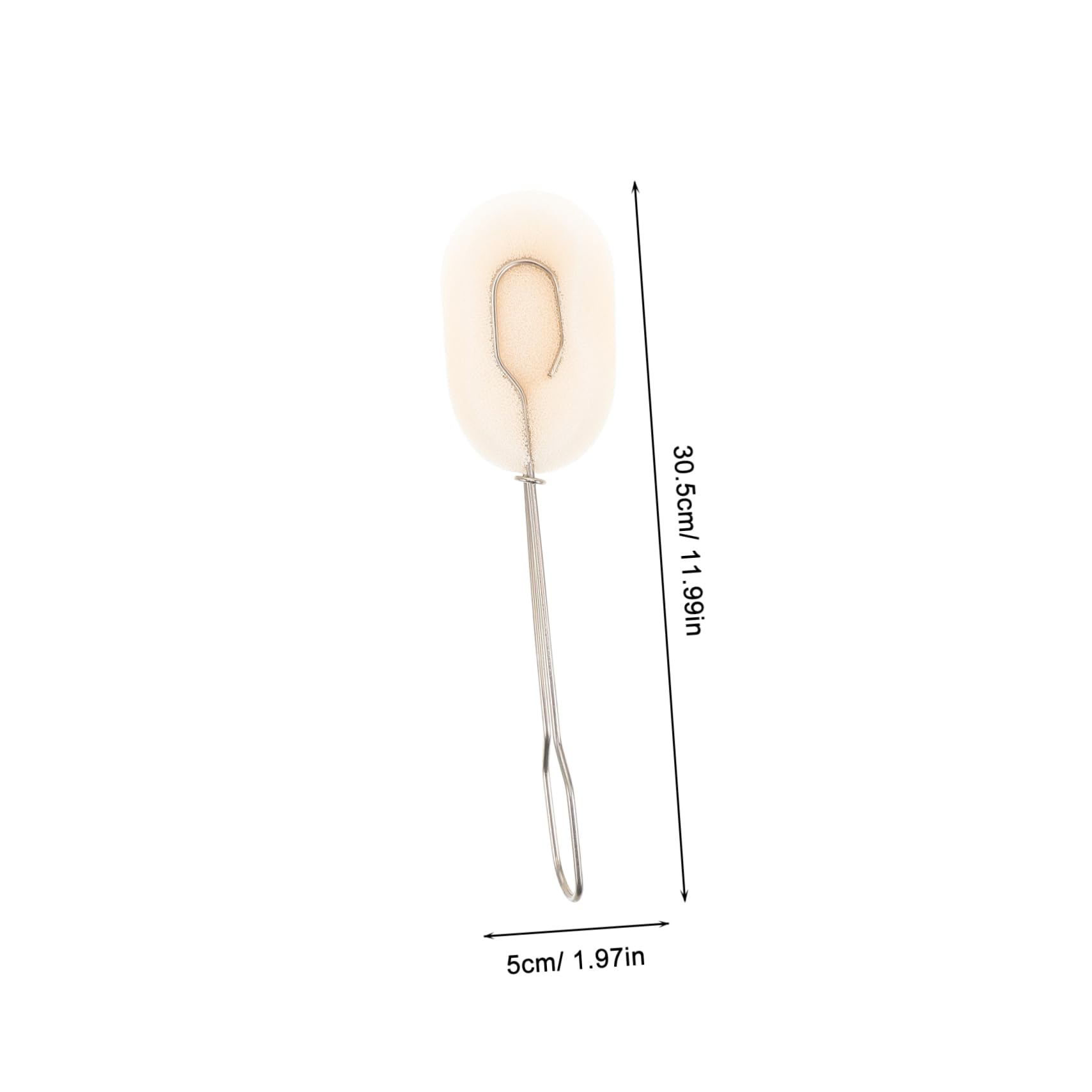 BUTIFULSIC 3pcs Pot Cleaning Brush Bottle Washing Sponge Handle Sponge Brush Bottle Brush Wine Bottle Sponge Glassware Cleaning Brushes Bottle Cleaning Sponge Cup Cleaning Brush