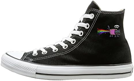 18GCGH Naya Cat Canvas Shoes Sneakers Slip On Shoes Black