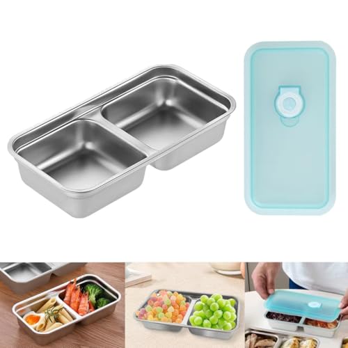 Obfuscate Snack Containers,Reusable Snack Containers with Lids,Snack Pack Containers for Portion Control and Meal Prep Lunch Containers for School Office Travel 1PCS