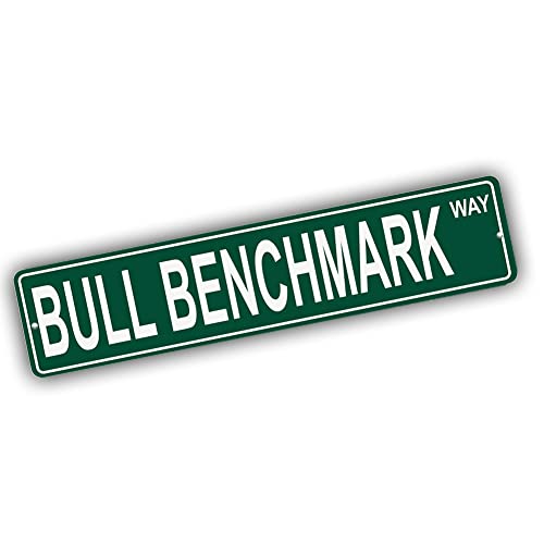 Brotherhood Aluminum Street Sign for Bull Benchmark - Nevada Man Cave Decor