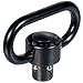 Electronix Express black QD Heavy Duty Flush Push Button Sling Swivel Mount