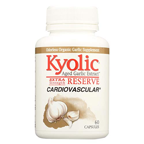 Kyolic Aged Garlic Extract Cardiovascular Extra Strength Reserve - 60 Capsules #TOP19