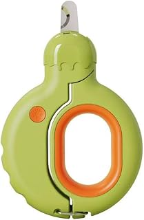 2-in-1 LED pet Nail Clippers, Designed specifically for Pixiebob Cats, with an Ear Inspection Light. Green