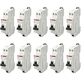 Polyvalence d'utilisation: Recommandé pour une utilisation résidentielle, ce disjoncteur est adapté à la protection d'une variété d'équipements tels que les carillons, les contacteurs jour/nuit et les VMC.