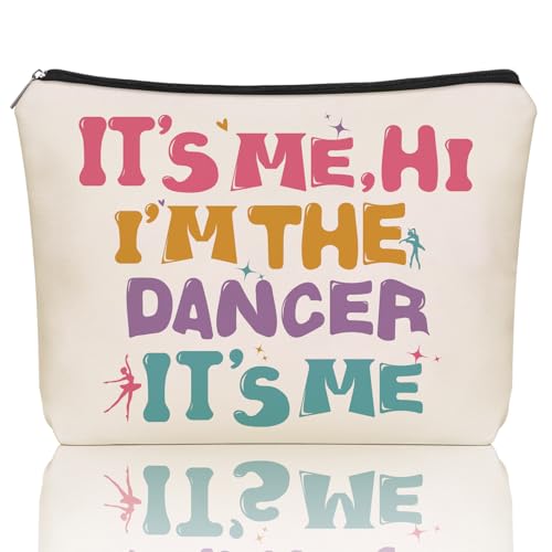 Mom Running Gifts Makeup Bag: Cute Cosmetic & Toiletry Pouch It's a Good Day To Run For Girls & Womens Marathon Runners, Nieces, Girlfriends, Mom.Ideal Sports Gifts for Travel, Birthday.