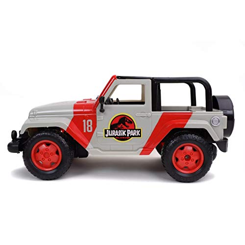 Jada Jurassic World Jeep Wrangler 1:16 Radio Control miniatura 2