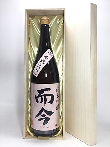 Amazon.co.jp: 而今 純米吟醸 千本錦火入 1800ml 桐箱入り