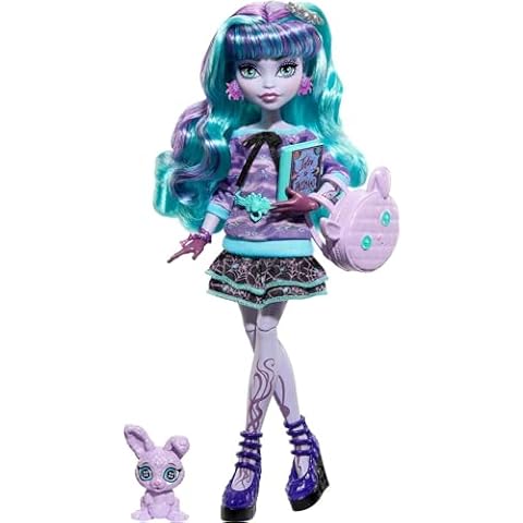 Monster High Creepover Party Twyla Doll with Pet Bunny and Accessories Cover