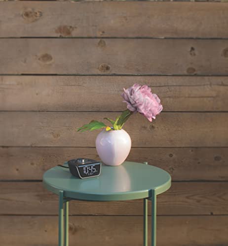 Brandstand | Cubiewink | User Friendly & Convenient Charging Alarm Clock| 1 Usb-A And 1 Usb-C Ports #TOP4