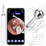 ✯ [IPX67 a Prueba de Agua]: El endoscopio utiliza la lente impermeable de alta definición IP67, que se puede limpiar fácilmente limpiando el producto con agua o alcohol. Utilice una pequeña toalla de papel para limpiar la cera del oído, y limpie la parte de la luz con agua o alcohol después del final. Tenga en cuenta que el cuerpo no es impermeable.