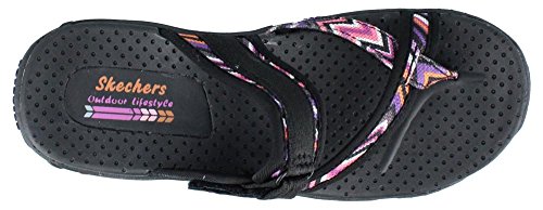 Skechers Women's Reggae-Zig Swag Flip-Flop Sandals2