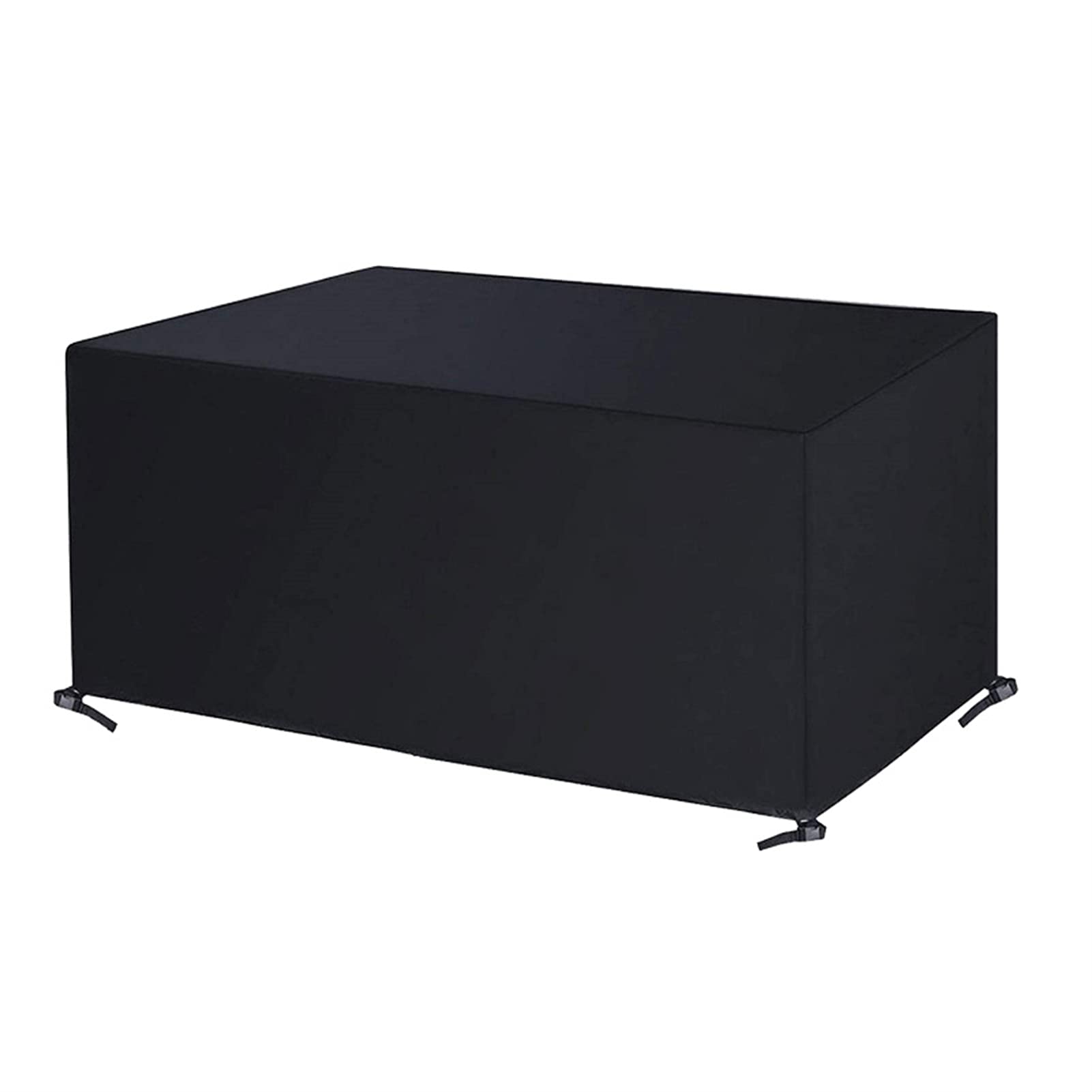 copertura per mobili da giardino, rettangolare, quadrata in poliestere 420D, impermeabile, antivento, anti-UV, resistente agli strappi, per sedie e divani in rattan (115 x 115 x 74 cm)