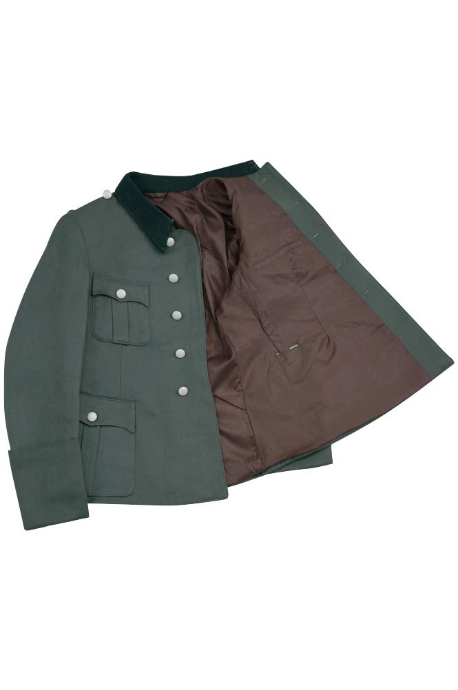 ドイツ軍　M36将校用ジャケット ww2 ドイツ軍 m36 野戦服 制服 軍服 ジャケット Amazon | 第二次世界大戦