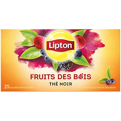 Thé Lipton Fruits Des Bois 25 Sachets Cover